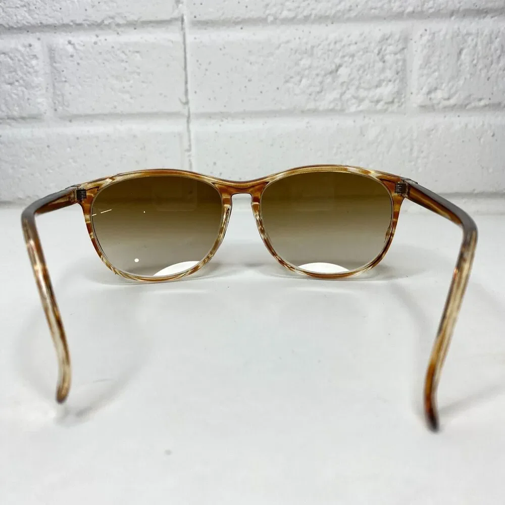 Unbranded Womens Sunglasses Brown/Orange Tortoise‎ Frame Brown Lenses H2675